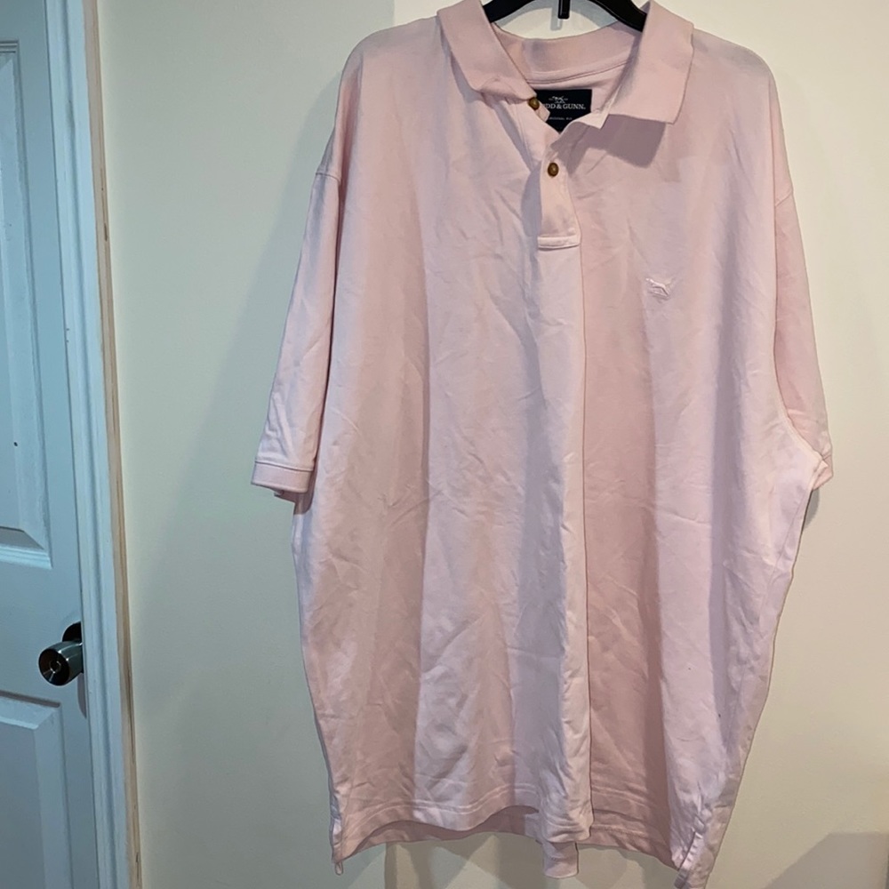 Rodd & Gunn pink short sleeve polo shirt 3xl men